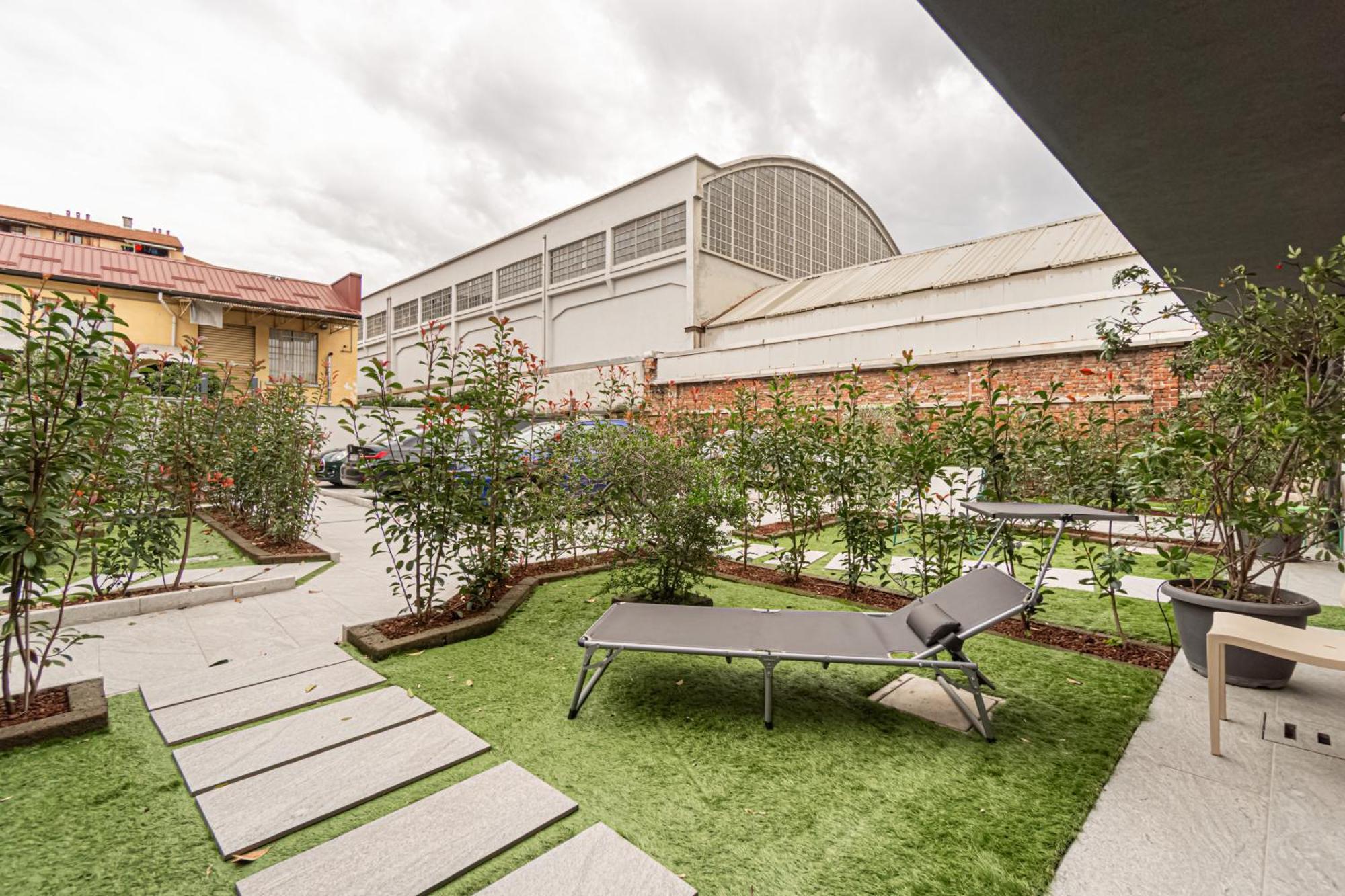 Ferienwohnung Urban Garden Lofts By Blue Velvet Livings Mailand Exterior foto